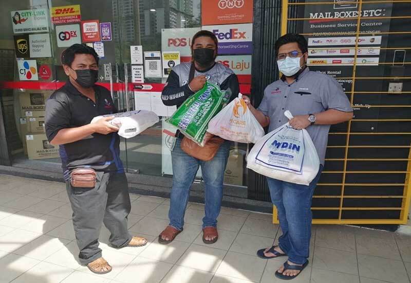 50 pek makanan untuk rider FoodPanda dan McDonaldu0027s  MyCARE