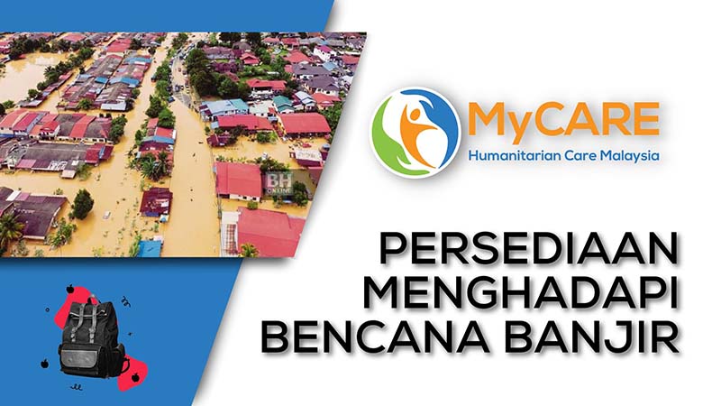 Infografik Persediaan Menghadapi Bencana Banjir MyCARE